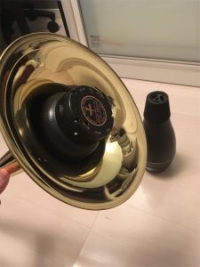BEST BRASS イーブラス III EB3-TRB 装着の様子