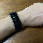 Fitbit Charge 3　足首につけて使ってみた