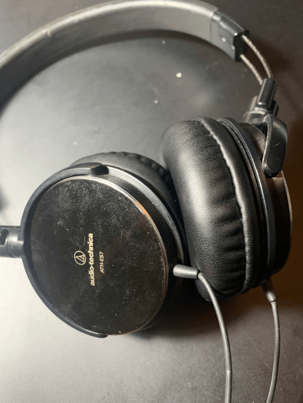 audio-technica ATH-ES7 イヤーパッド交換　出来上がり